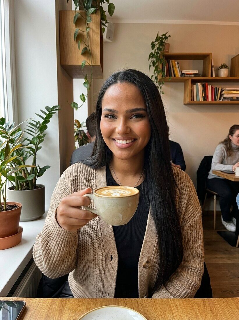 Influenceuse food coffee